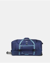 High Sierra - 86cm Drop-Bottom Wheeled Duffel