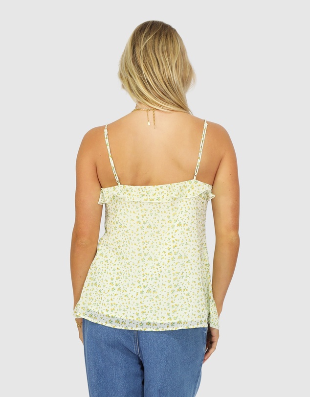 Belle & Bloom - Milkshake Ruffle Cami