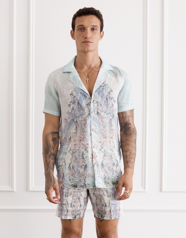 Aqua Blu Australia - Triomphe Jean Short Sleeve Shirt