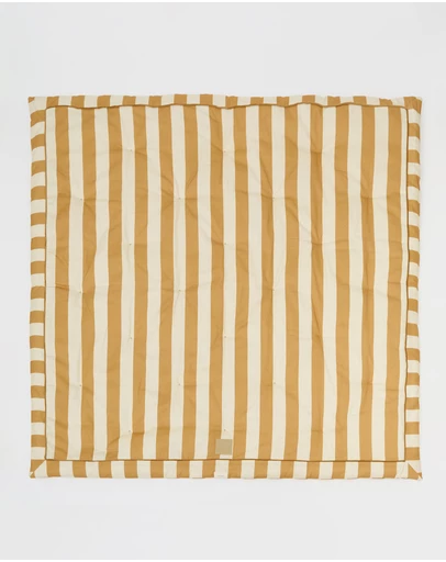 Phile - Striped Play Mat - Marigold