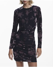 Desigual - Ruched mini dress