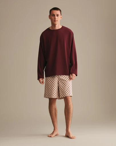Resting - Double Brushed Flannelette Lennox Short