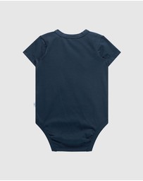 Kynd Baby - Miffy Short Sleeve Bodysuit in Navy