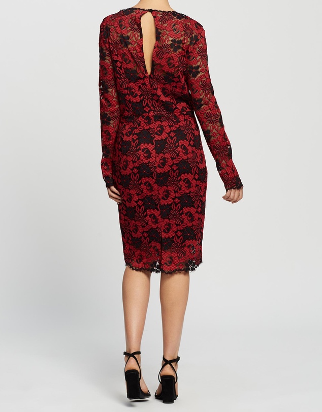 Pink Ruby - Alana Sleeve Dress