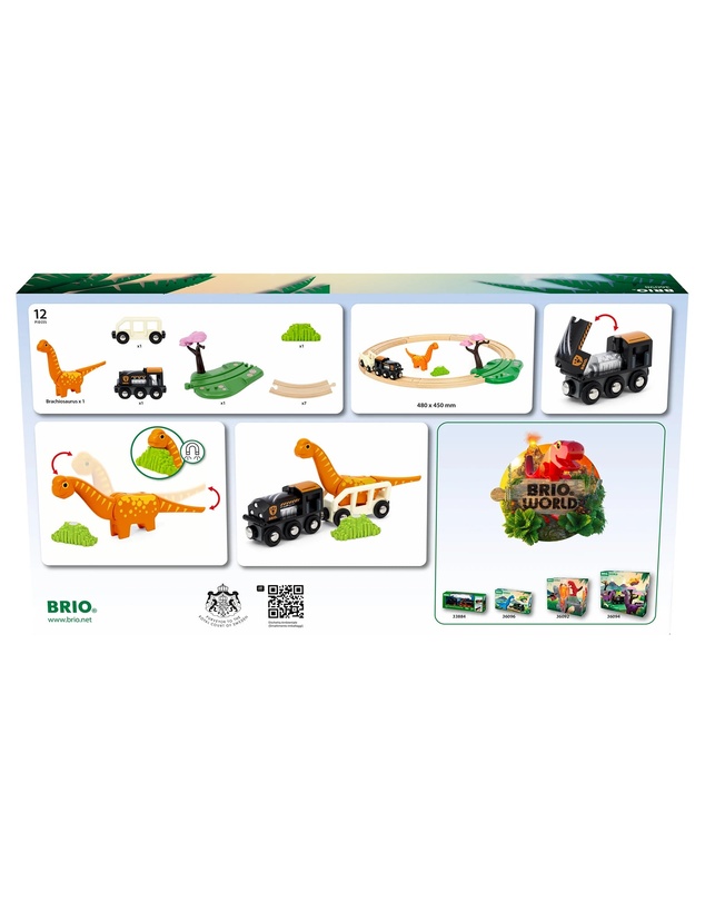 BRIO - Dinosaur Circle Set 12 pieces
