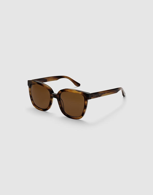 Daniel Wellington - Grande Acetate Brown Sunglasses
