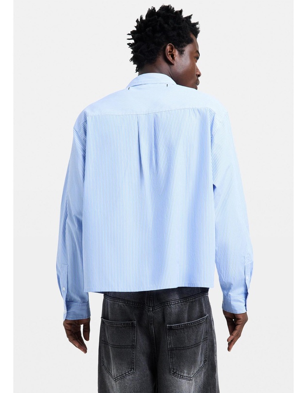 Black Noise White Rain - Still Air Long Sleeve Shirt