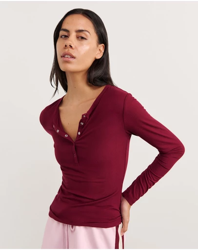 Jag - Celina Henley Top