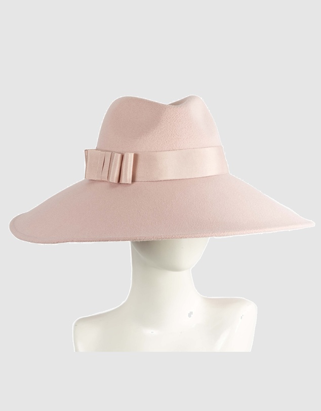 Max Alexander - Wide Brim Pink Winter Hat