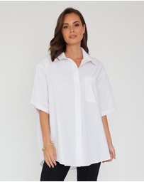 ALEXANDRA - Rogue Shirt White