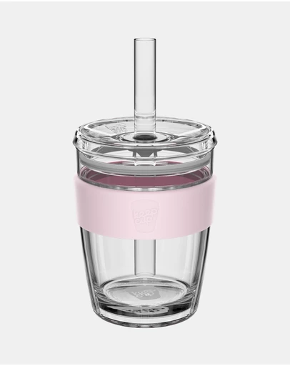 KeepCup - Longplay Cold Cup 12oz Reusable Coffee Cup with Boba Straw Lid