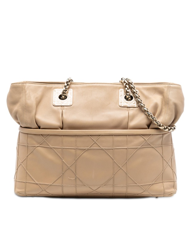 Pre-Loved by Azura Reborn - Pre-Loved Lambskin Cannage Granville Chain Tote
