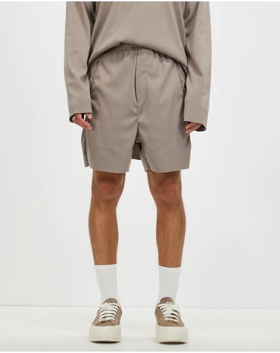 Surrounded By Ghosts - The Fornacite Cotton Rib Shorts
