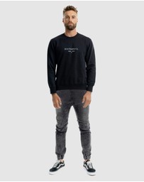 DVNT - Scripture Embroidery Crewneck