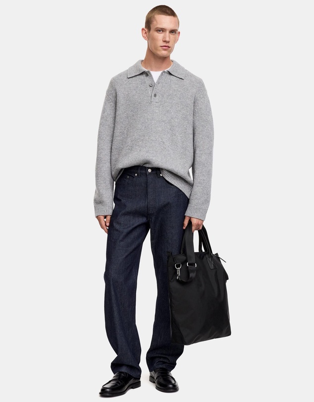 ARKET - Nylon Leather Tote Bag