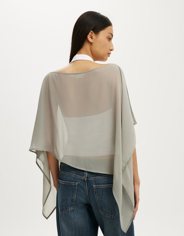 Cotton On - Chiffon Poncho