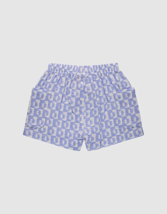 Kynd Baby - Woven Short in Blue Sunrise