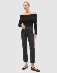Seed Heritage - Rib Off Shoulder Knit