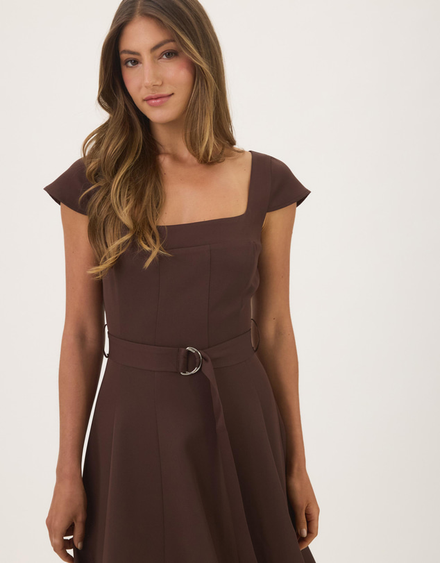 Atmos&Here - Poppy Short Sleeve Midi Dress
