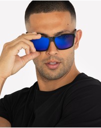 Eclectics - Christopher Black Shiny Sunglasses - Polarised
