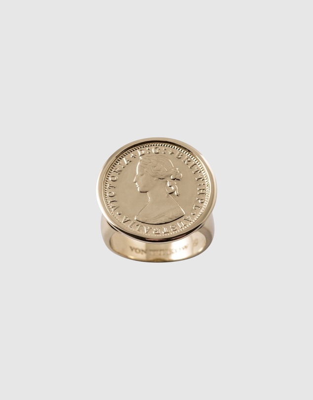 Von Treskow - Sixpence Sized Coin Ring