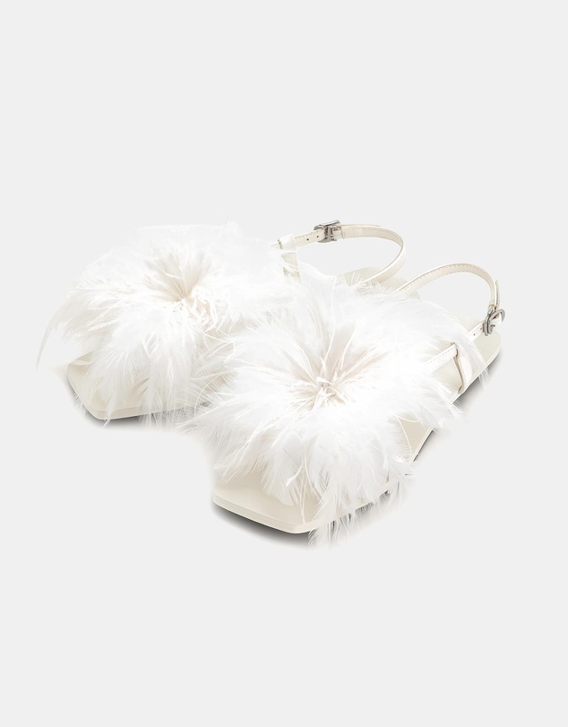 JW PEI - Fluffy Flats Sandals