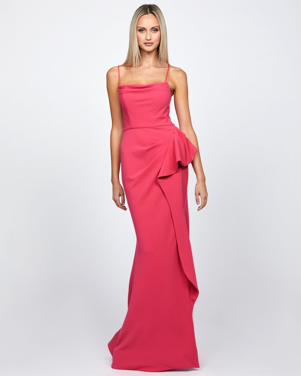strapless open back dress Bridesmaid Dress main image 0