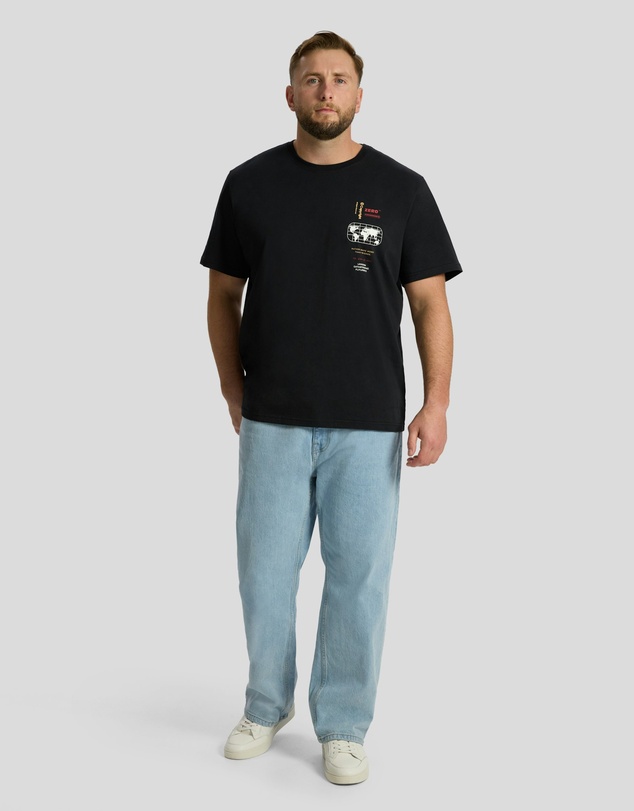 Johnny Bigg - Chest Print Crew Neck Tee