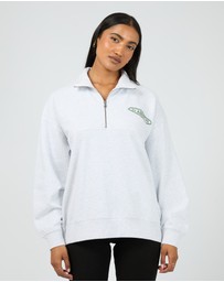 All About Eve - Elevated Relaxed 1/4 Zip