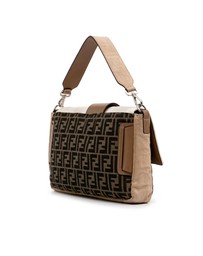 Pre-Loved by Azura Reborn - Pre-Loved fendi Textile Bag with Adjustable Shoulder Strap Internal Compartment and Clasp Closure