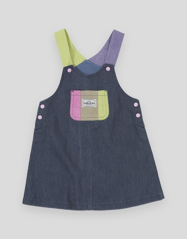 Goldie + Ace - Colour Pop Pinafore Dress - Babies-Kids