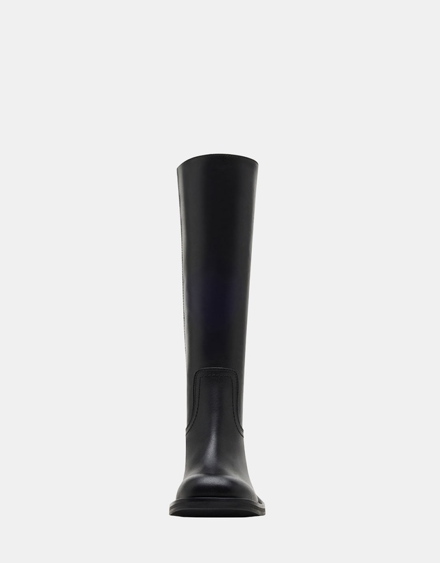 Steve Madden - Riggs Black Leather Boots