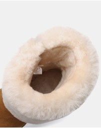 EVERAU - Australian Shepherd Ugg Candice Cow Suede Upper Boots