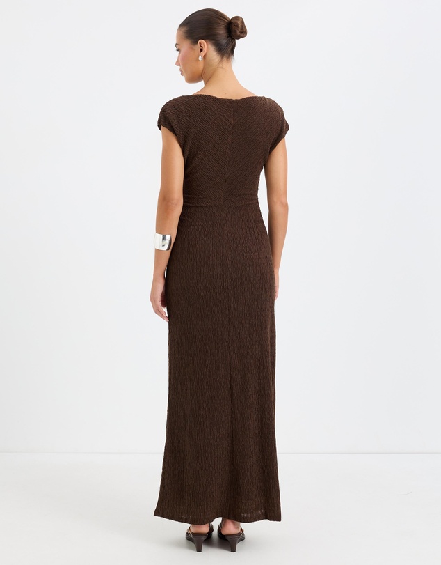 Calli - Grace Textured Jersey Maxi Dress