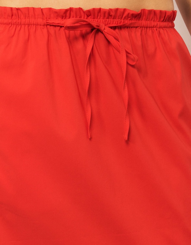 AERE - Bambi Cotton Column Midi Skirt