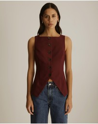 Atmos&Here - Lottee Scoop Neck Vest