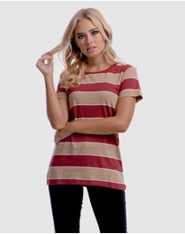DVNT - Stripe Tee