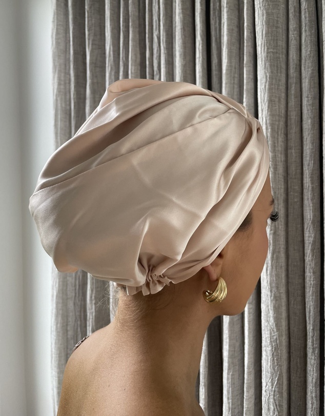SILK MAGNOLIA - Silk Sleep Turban