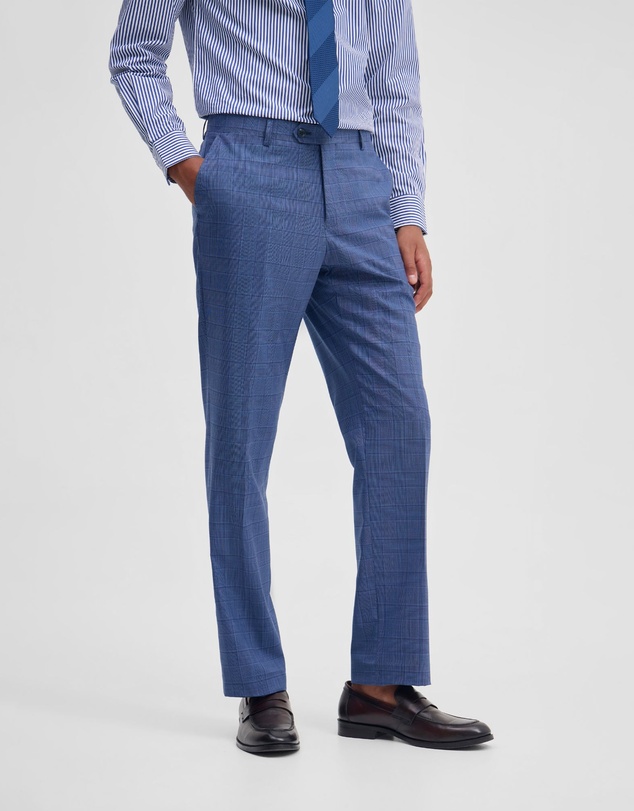 Oxford - Byron Checked Suit Trouser