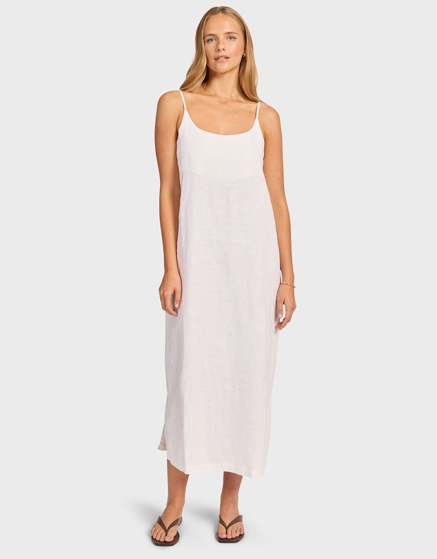 Academy Brand - Essential Linen Slip Dress