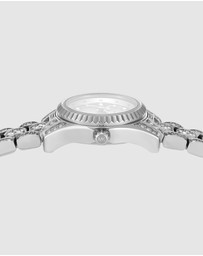 Michael Kors - Lexington Silver Tone Analogue Watch