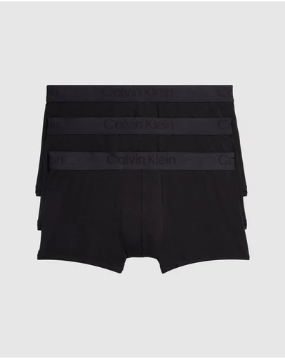 Calvin Klein - CK Black 3 Pack Low Rise Trunks