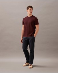 Calvin Klein - Embroidered Monogram Logo T-Shirt