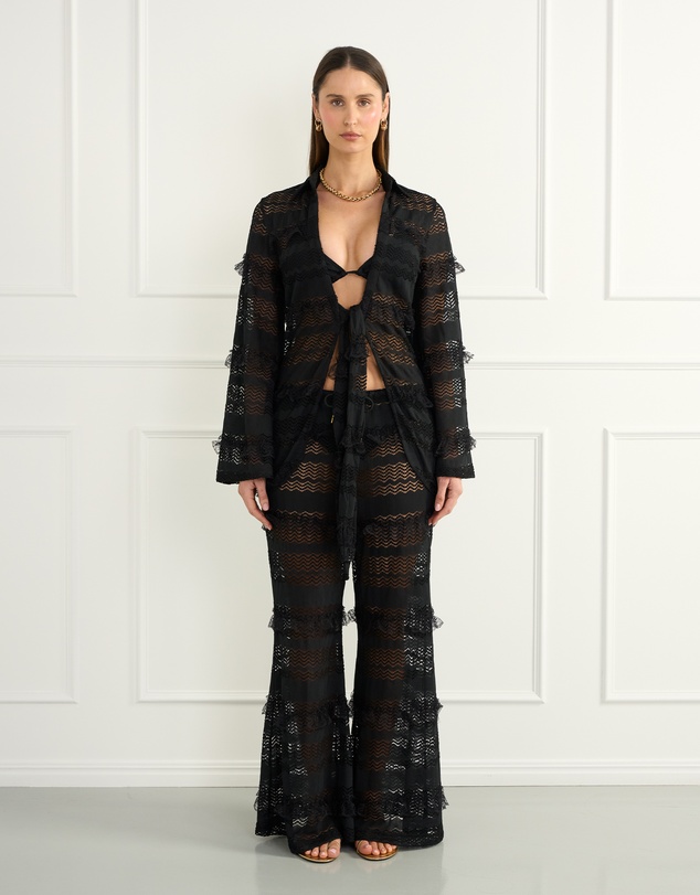 Heaven Australia - Black Eliana Resort Shirt