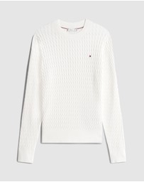 Tommy Hilfiger - Fine Gauge Cable Knit Jumper