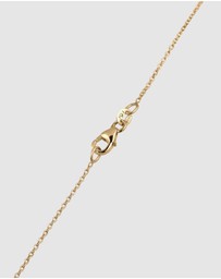 Elli Jewelry - Necklace Crystal Pearl 925 Sterling Silver Gold-Plated