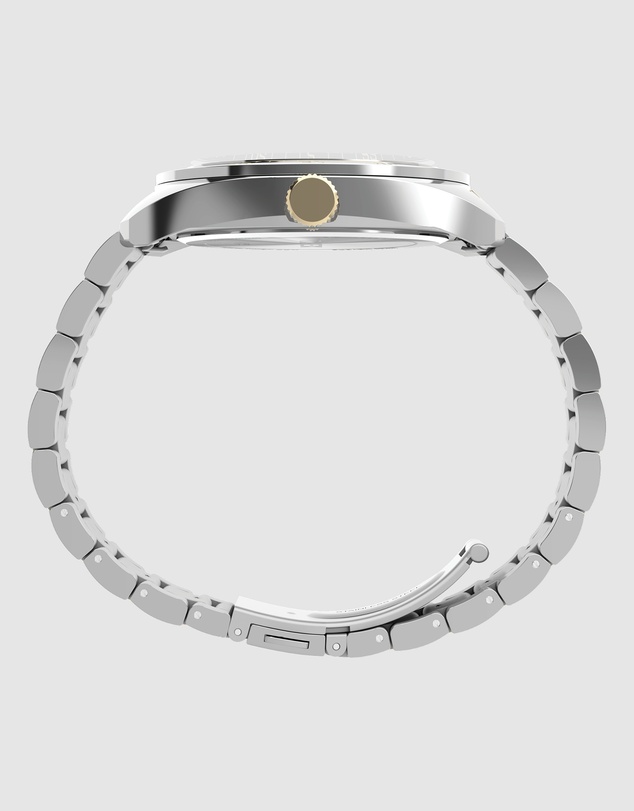 TIMEX - Weston 45mm Two-tone Stainless Steel Bracelet Watch