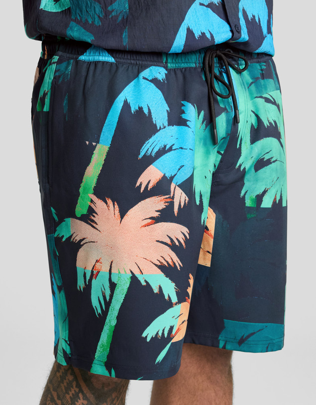 Johnny Bigg - Mosaic Palm Swim Short