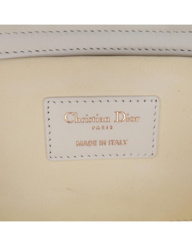 Pre-Loved by Azura Reborn - Pre-Loved dior Dior Caro Mini Bag Perforated Canvas