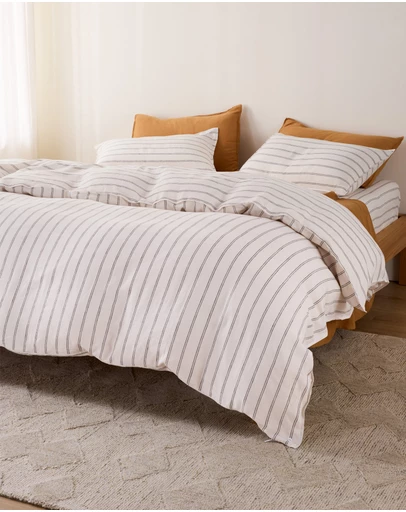 Sheet Society - Eve Linen Quilt Cover Set